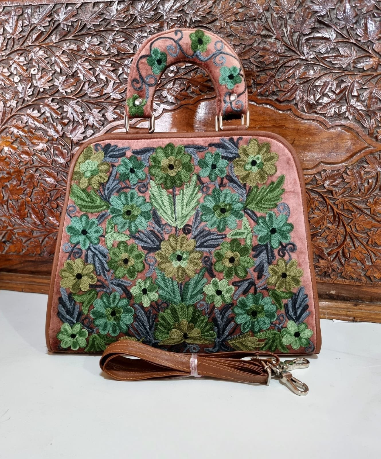 Kashmiri Aari Embroidery Handbags - Image 10