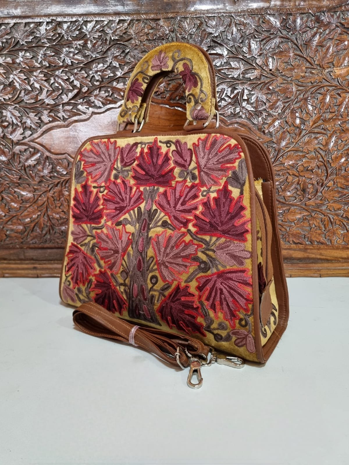 Kashmiri Aari Embroidery Handbags - Image 8