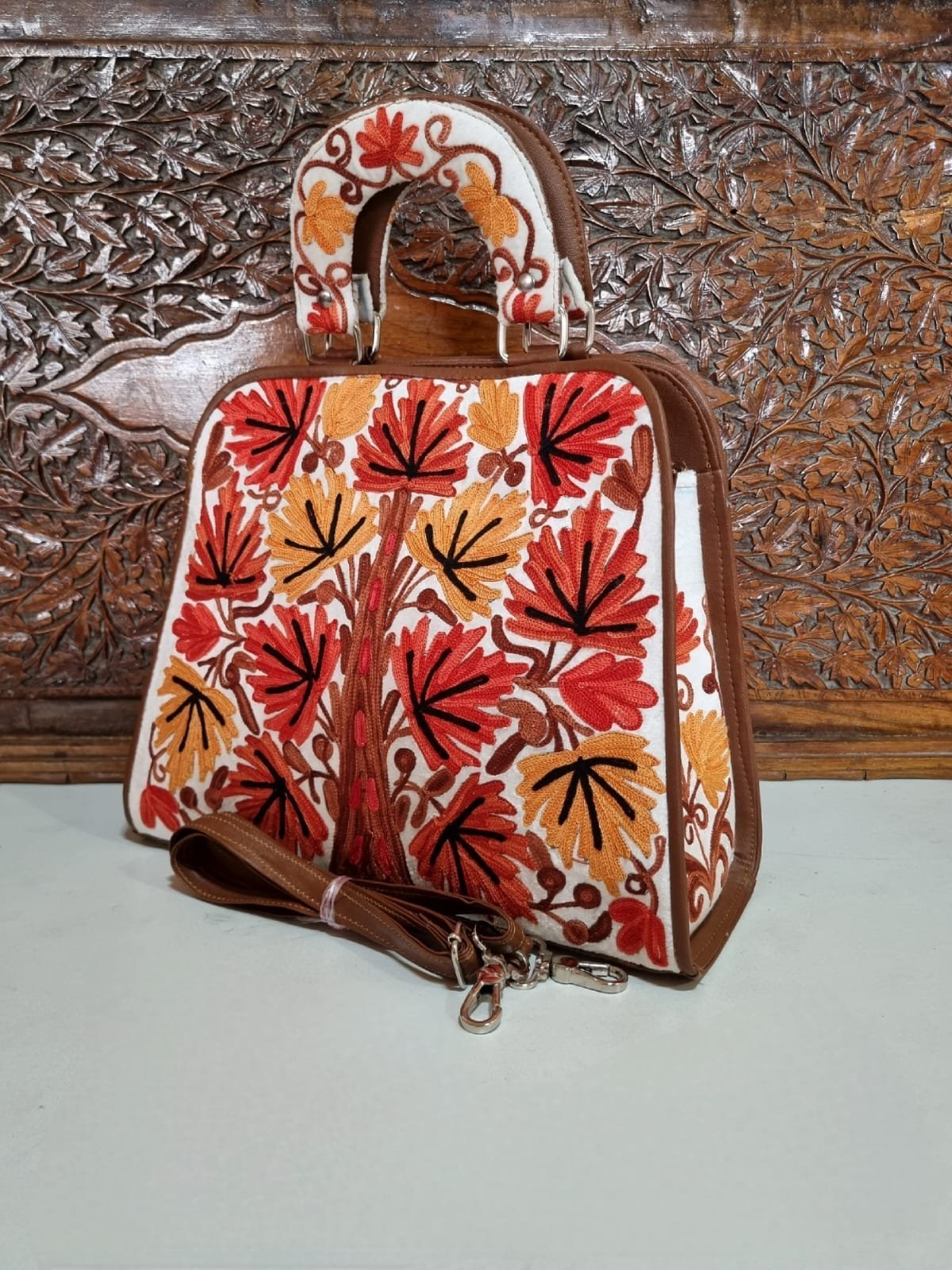 Kashmiri Aari Embroidery Handbags - Image 9
