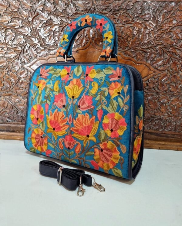 Kashmiri Aari Embroidery Handbags
